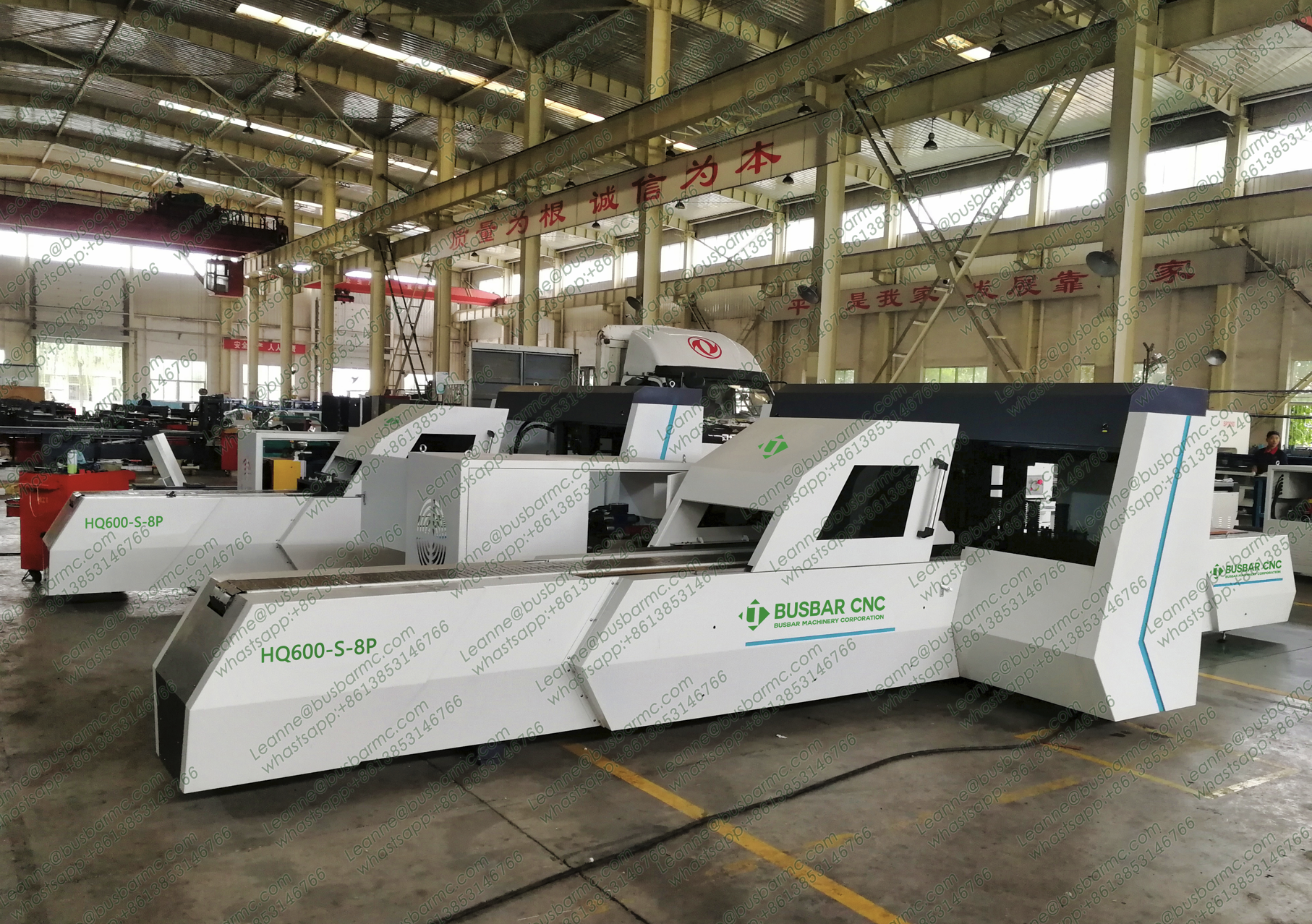 HQ600-SP CNC Busbar Punching Shearing Li